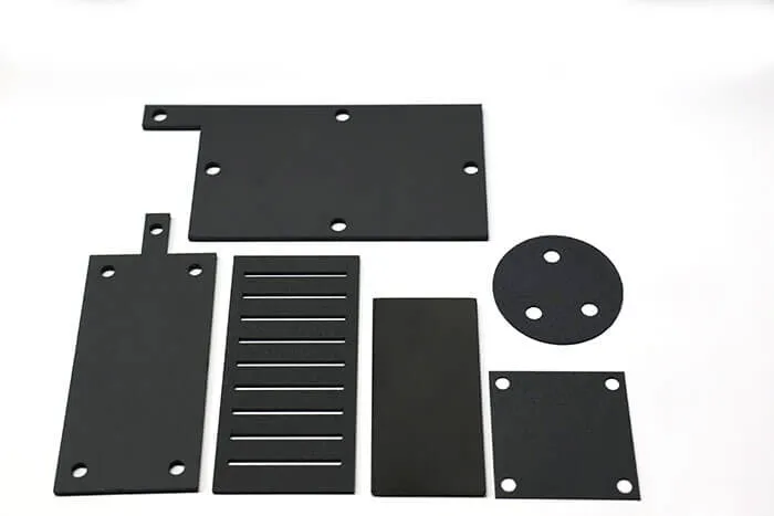 BDD electrode plates