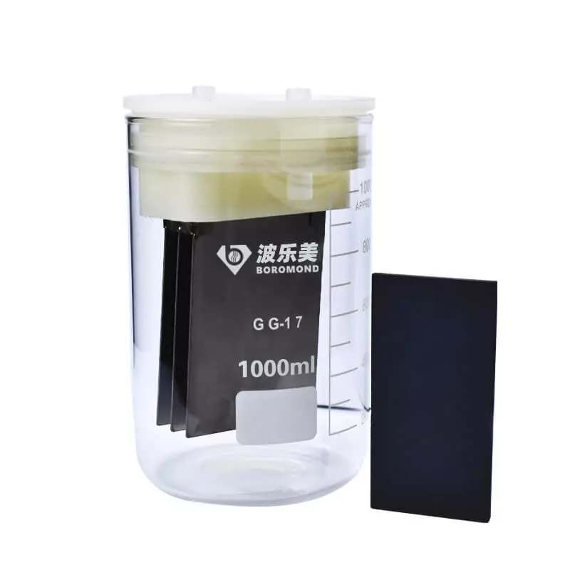 The BDD beaker trial module used for degradation