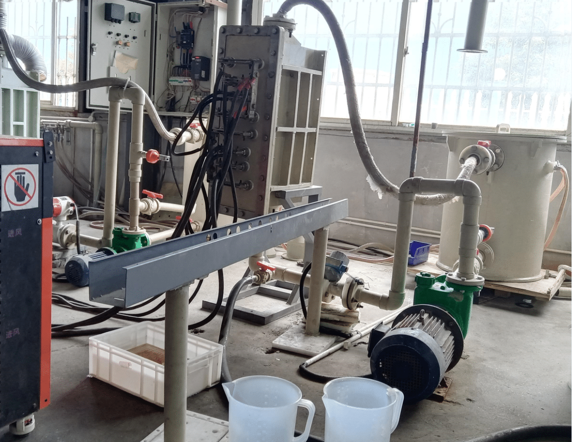 pharmaceutical wastewater treatment test