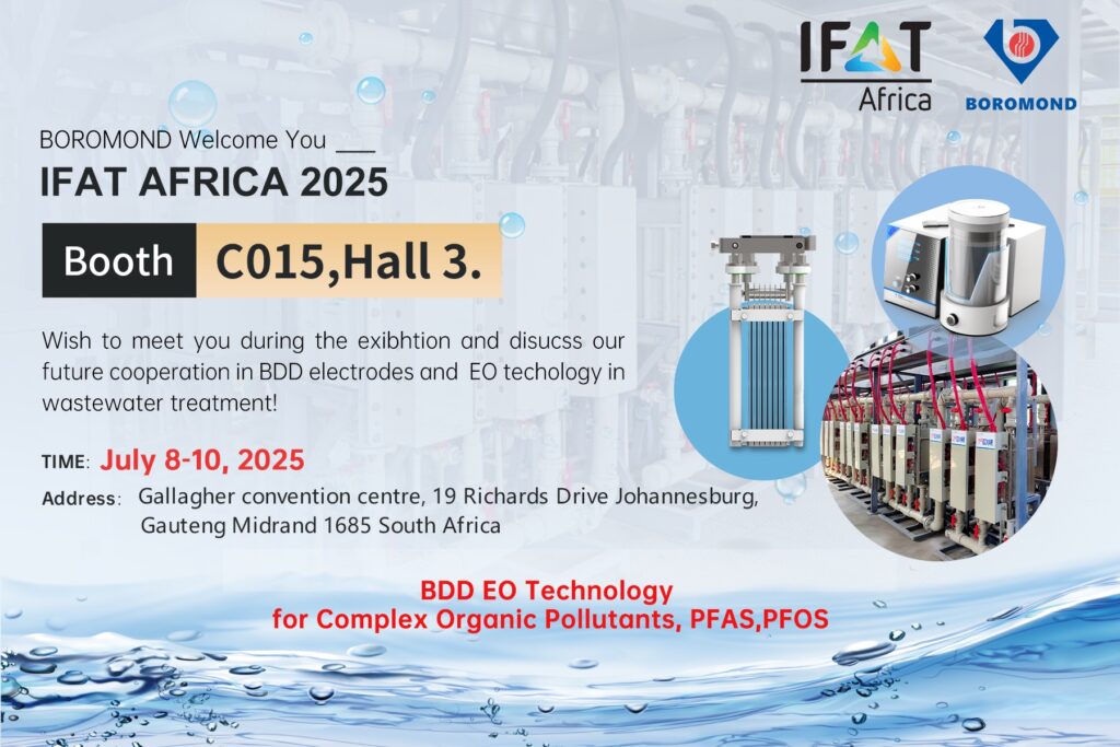 electrochemical oxidation wastewater treatment technology at IFAT Africa 2025