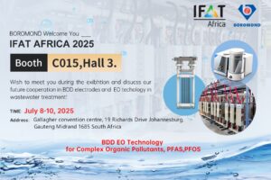 electrochemical oxidation wastewater treatment technology at IFAT Africa 2025